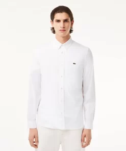 Lacoste Shirts-Men'S Regular Fit Premium Cotton Shirt