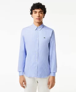 Lacoste Shirts-Men'S Regular Fit Premium Cotton Shirt