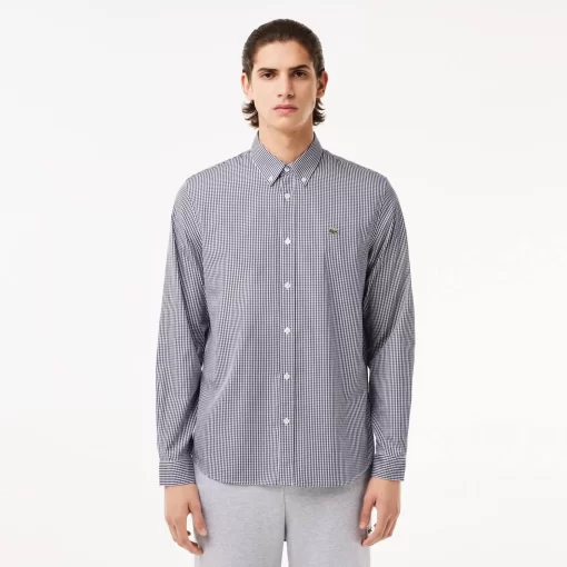 Lacoste Shirts-Men'S Regular Fit Premium Cotton Shirt