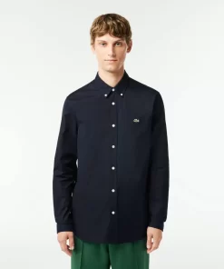 Lacoste Shirts-Men'S Regular Fit Premium Cotton Shirt