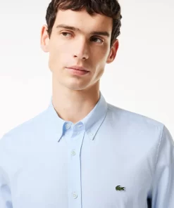 Lacoste Shirts-Men'S Regular Fit Premium Cotton Shirt