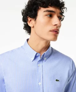 Lacoste Shirts-Men'S Regular Fit Premium Cotton Shirt