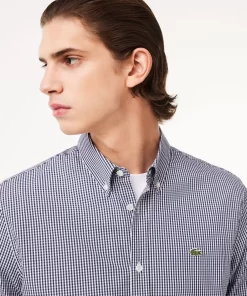 Lacoste Shirts-Men'S Regular Fit Premium Cotton Shirt