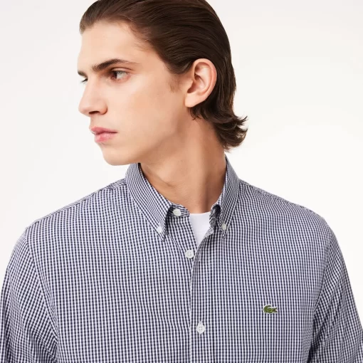 Lacoste Shirts-Men'S Regular Fit Premium Cotton Shirt