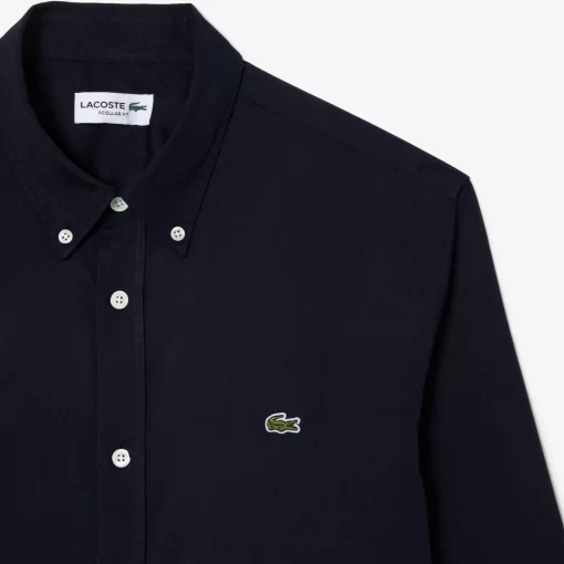 Lacoste Shirts-Men'S Regular Fit Premium Cotton Shirt