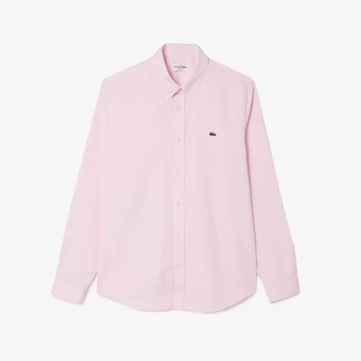 Lacoste Shirts-Men'S Regular Fit Premium Cotton Shirt