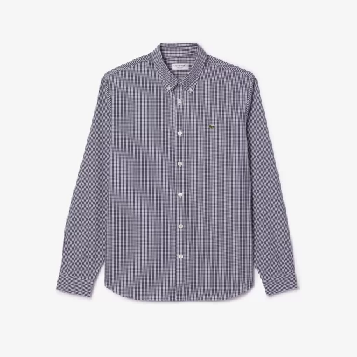 Lacoste Shirts-Men'S Regular Fit Premium Cotton Shirt