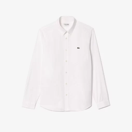 Lacoste Shirts-Men'S Regular Fit Premium Cotton Shirt