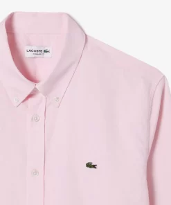 Lacoste Shirts-Men'S Regular Fit Premium Cotton Shirt