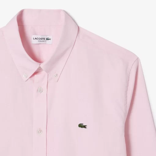 Lacoste Shirts-Men'S Regular Fit Premium Cotton Shirt