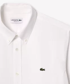 Lacoste Shirts-Men'S Regular Fit Premium Cotton Shirt