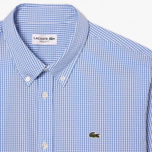 Lacoste Shirts-Men'S Regular Fit Premium Cotton Shirt