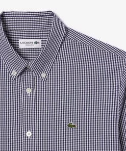 Lacoste Shirts-Men'S Regular Fit Premium Cotton Shirt