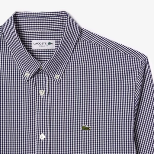 Lacoste Shirts-Men'S Regular Fit Premium Cotton Shirt