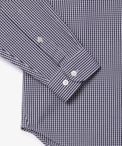 Lacoste Shirts-Men'S Regular Fit Premium Cotton Shirt