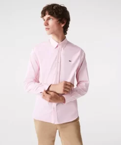 Lacoste Shirts-Men'S Regular Fit Premium Cotton Shirt