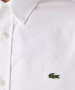 Lacoste Shirts-Men'S Regular Fit Premium Cotton Shirt