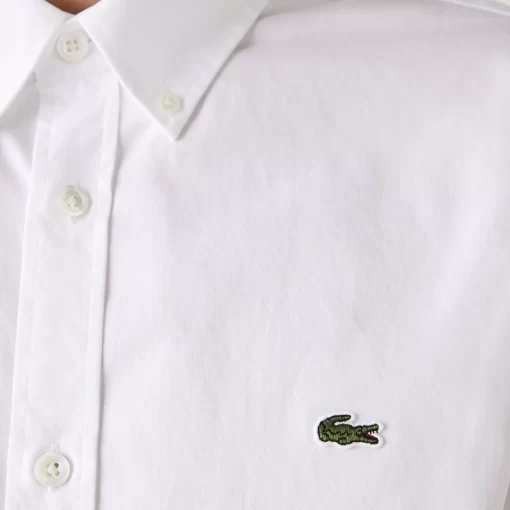 Lacoste Shirts-Men'S Regular Fit Premium Cotton Shirt