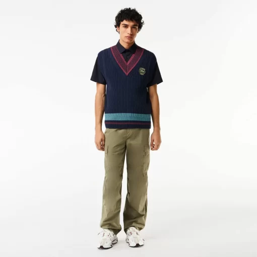 Lacoste Shirts-Men'S Regular Fit Solid Cotton Shirt