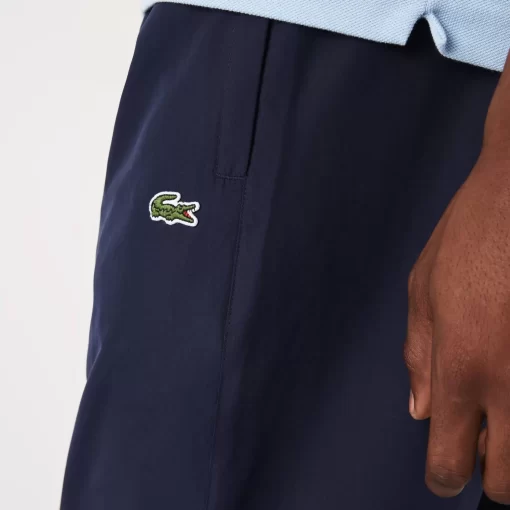 Lacoste Trousers & Shorts-Men'S Regular Fit Water-Repellent Taffeta Trackpants