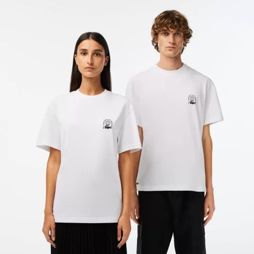 Lacoste T-Shirts-Men'S Relaxed Fit Organic Cotton Jersey T-Shirt