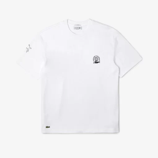 Lacoste T-Shirts-Men'S Relaxed Fit Organic Cotton Jersey T-Shirt