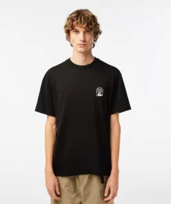 Lacoste T-Shirts-Men'S Relaxed Fit Organic Cotton Jersey T-Shirt