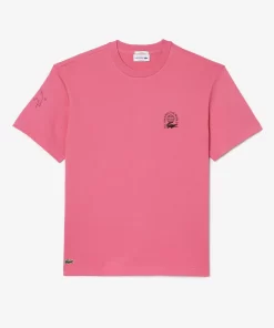 Lacoste T-Shirts-Men'S Relaxed Fit Organic Cotton Jersey T-Shirt