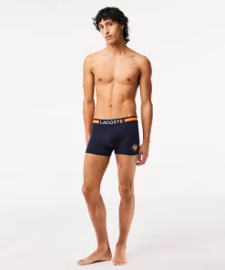 Lacoste Underwear & Lounge Wear-Men'S Roland Garros Edition Jersey Trunks