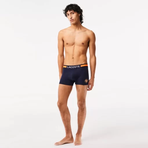 Lacoste Underwear & Lounge Wear-Men'S Roland Garros Edition Jersey Trunks