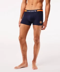 Lacoste Underwear & Lounge Wear-Men'S Roland Garros Edition Jersey Trunks