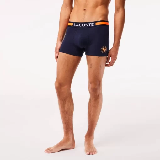 Lacoste Underwear & Lounge Wear-Men'S Roland Garros Edition Jersey Trunks