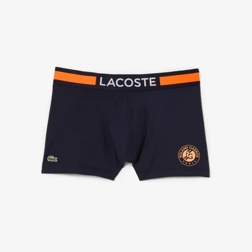 Lacoste Underwear & Lounge Wear-Men'S Roland Garros Edition Jersey Trunks