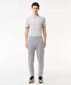 Lacoste Trousers & Shorts-Men'S Slim Fit Heathered Cotton Blend Jogger Tracksuit Trousers