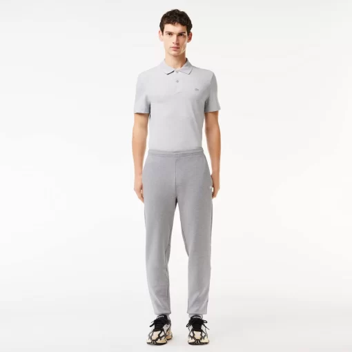 Lacoste Trousers & Shorts-Men'S Slim Fit Heathered Cotton Blend Jogger Tracksuit Trousers