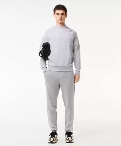 Lacoste Trousers & Shorts-Men'S Slim Fit Heathered Cotton Blend Jogger Tracksuit Trousers