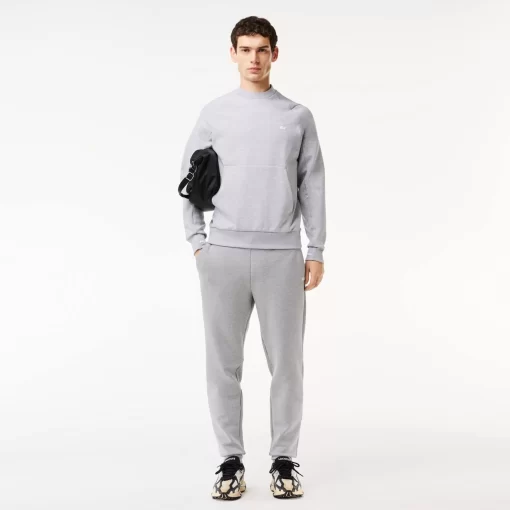 Lacoste Trousers & Shorts-Men'S Slim Fit Heathered Cotton Blend Jogger Tracksuit Trousers