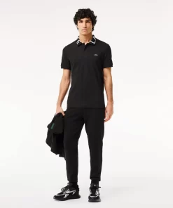 Lacoste Trousers & Shorts-Men'S Slim Fit Heathered Cotton Blend Jogger Tracksuit Trousers