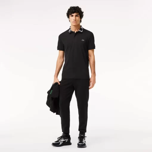 Lacoste Trousers & Shorts-Men'S Slim Fit Heathered Cotton Blend Jogger Tracksuit Trousers