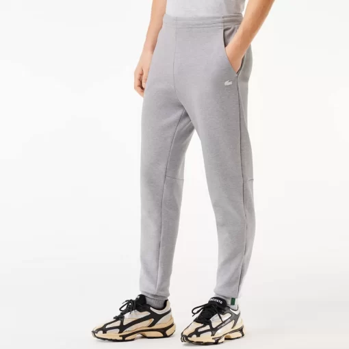 Lacoste Trousers & Shorts-Men'S Slim Fit Heathered Cotton Blend Jogger Tracksuit Trousers