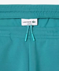 Lacoste Trousers & Shorts-Men'S Slim Fit Heathered Cotton Blend Jogger Tracksuit Trousers