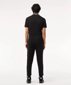 Lacoste Trousers & Shorts-Men'S Slim Fit Heathered Cotton Blend Jogger Tracksuit Trousers