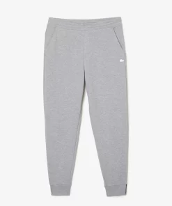 Lacoste Trousers & Shorts-Men'S Slim Fit Heathered Cotton Blend Jogger Tracksuit Trousers