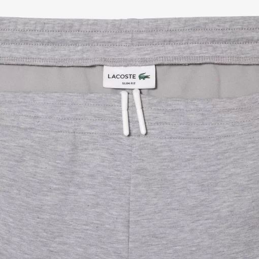 Lacoste Trousers & Shorts-Men'S Slim Fit Heathered Cotton Blend Jogger Tracksuit Trousers