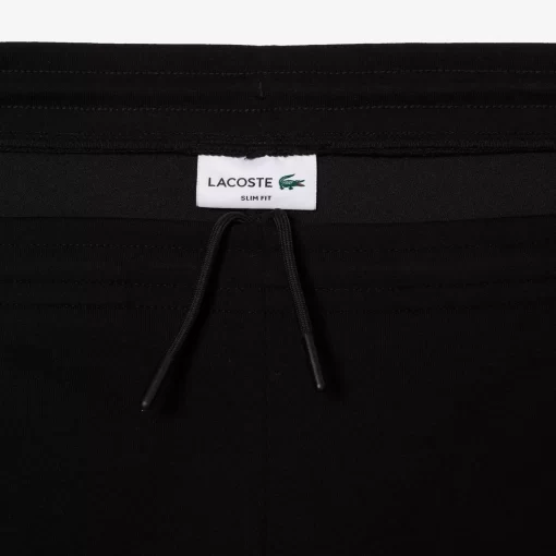 Lacoste Trousers & Shorts-Men'S Slim Fit Heathered Cotton Blend Jogger Tracksuit Trousers