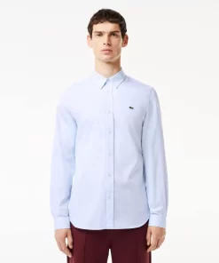 Lacoste Shirts-Men'S Slim Fit Premium Cotton Shirt