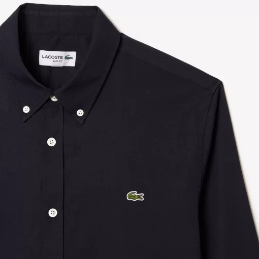 Lacoste Shirts-Men'S Slim Fit Premium Cotton Shirt