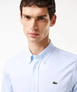 Lacoste Shirts-Men'S Slim Fit Premium Cotton Shirt