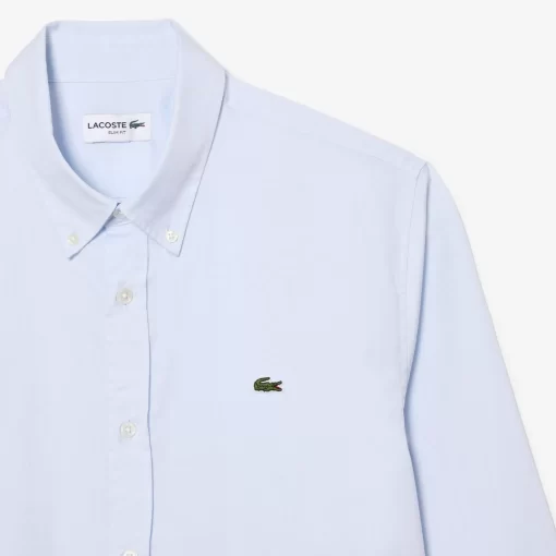 Lacoste Shirts-Men'S Slim Fit Premium Cotton Shirt