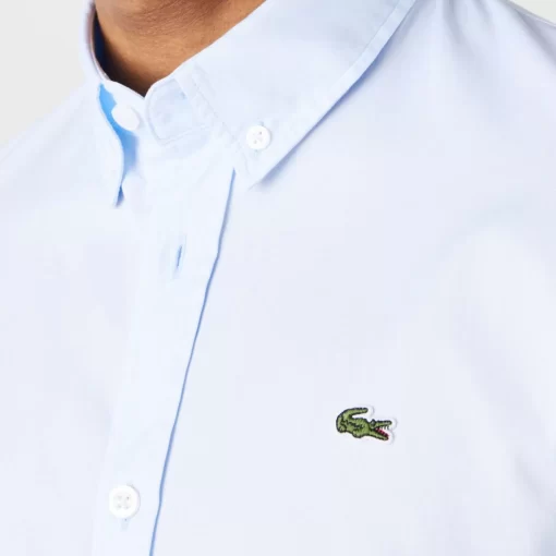 Lacoste Shirts-Men'S Slim Fit Premium Cotton Shirt